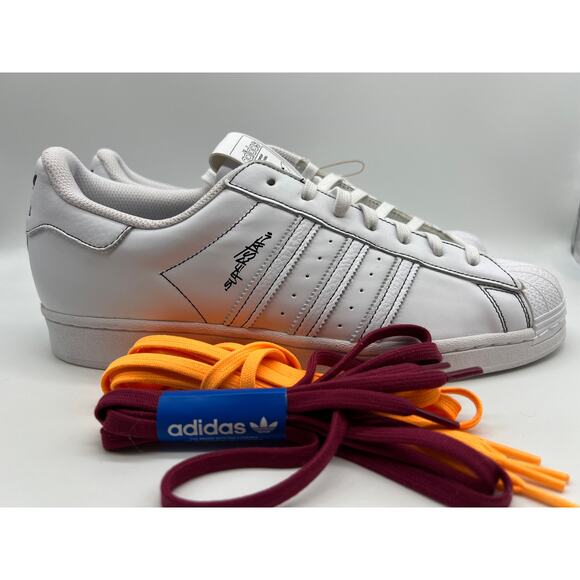 Disney x adidas Superstar Sneakerella Men Size 12.5 GY2352 Cloud White